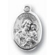 St. Joseph Oxidized Medal 1"